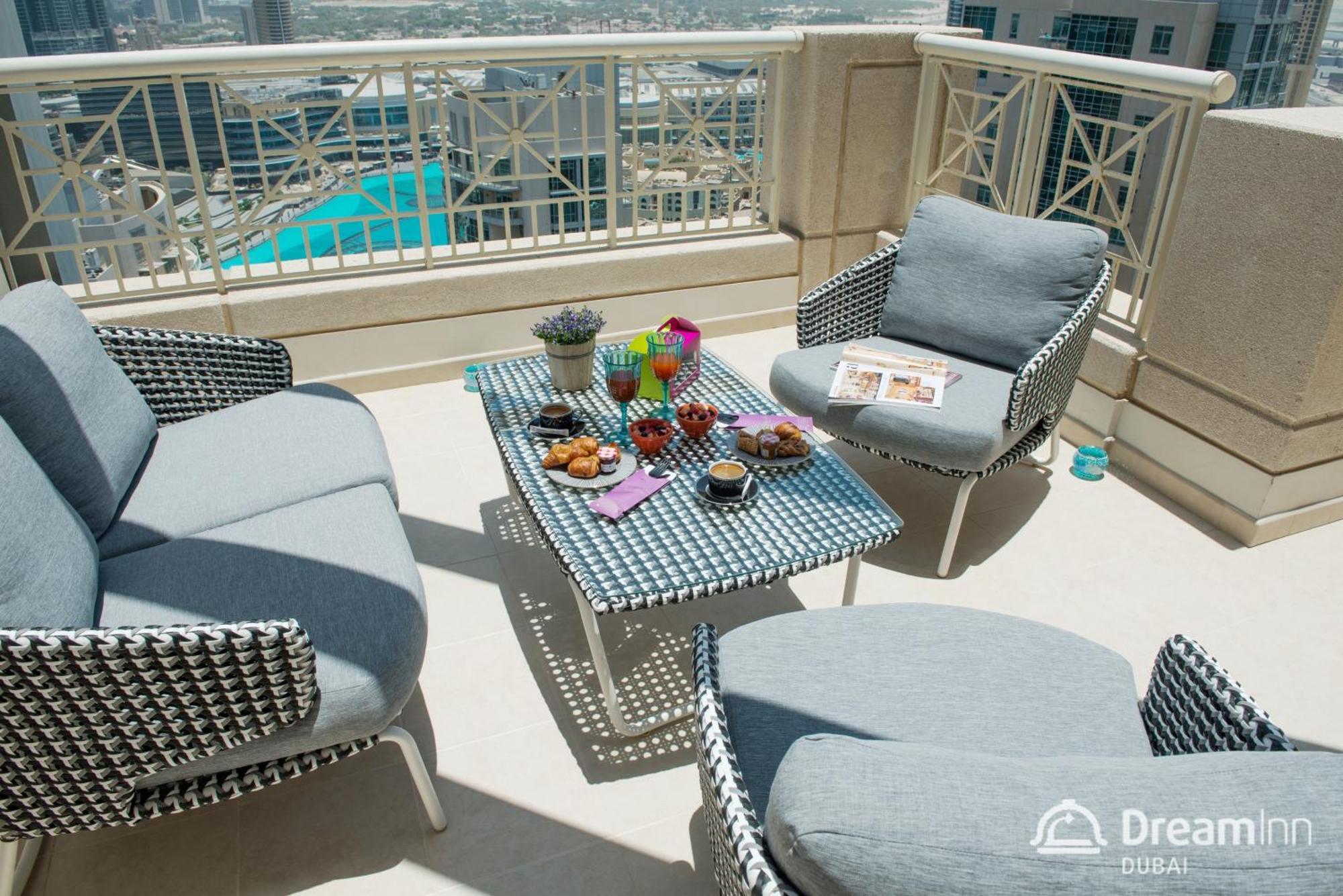 Dream Inn - Apartment With Private Terrace, 29 Boulevard Downtown Dubai Exterior foto